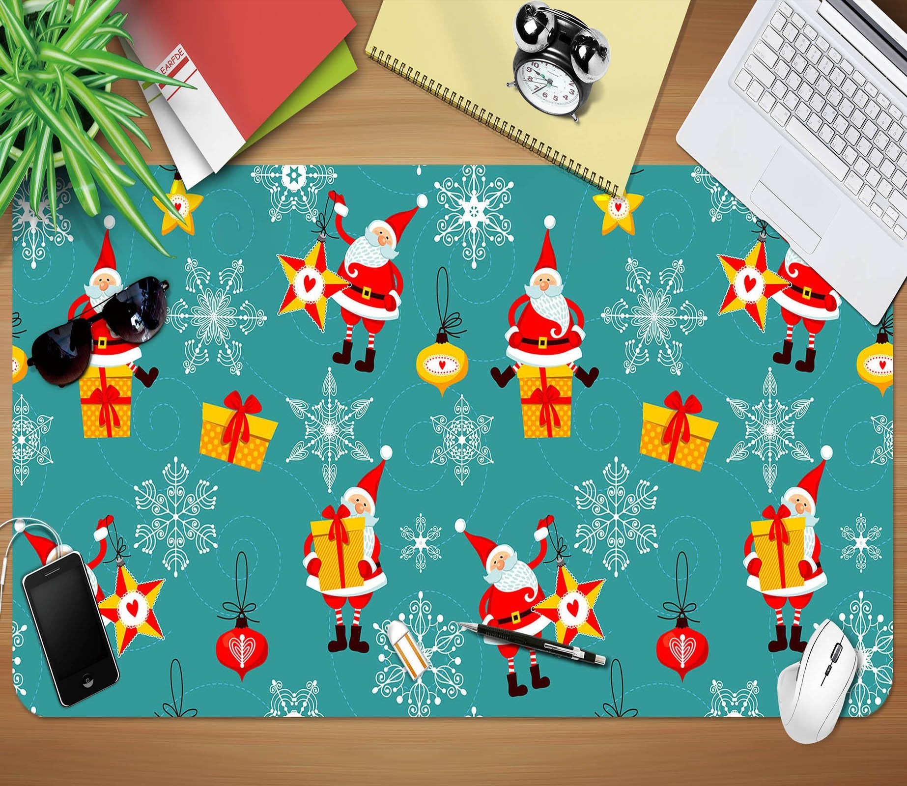 3D Cartoon Old Man 042 Desk Mat Mat AJ Creativity Home 