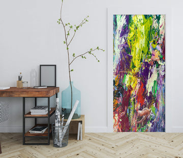 3D Colorful Paint Texture 93191 Allan P. Friedlander Door Mural