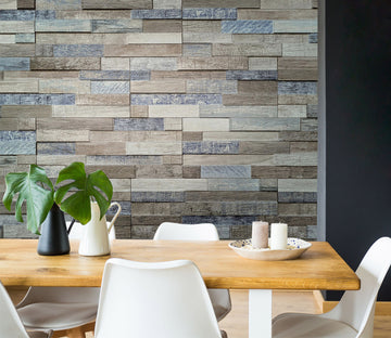 3D Wooden Wall 72 Wall Murals