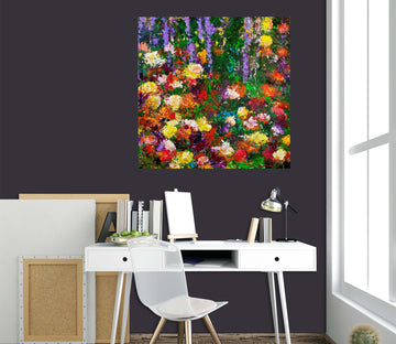 3D Flowers In Bloom 205 Allan P. Friedlander Wall Sticker