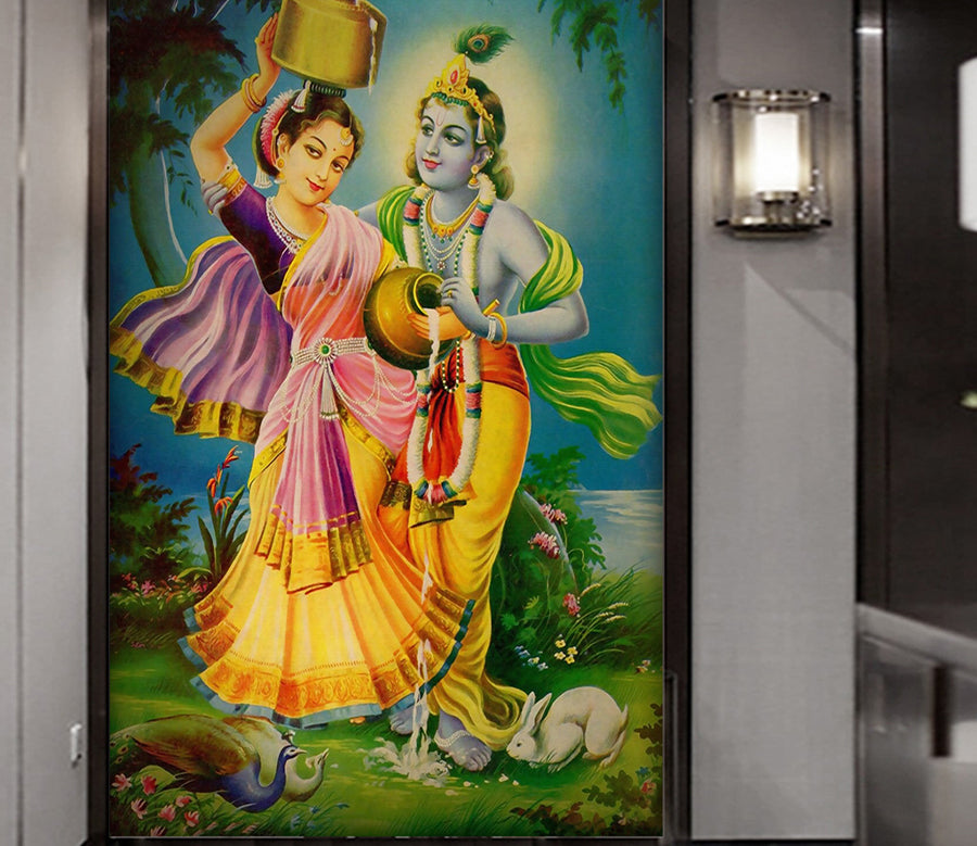 3D Girl Kettle WG172 Wall Murals