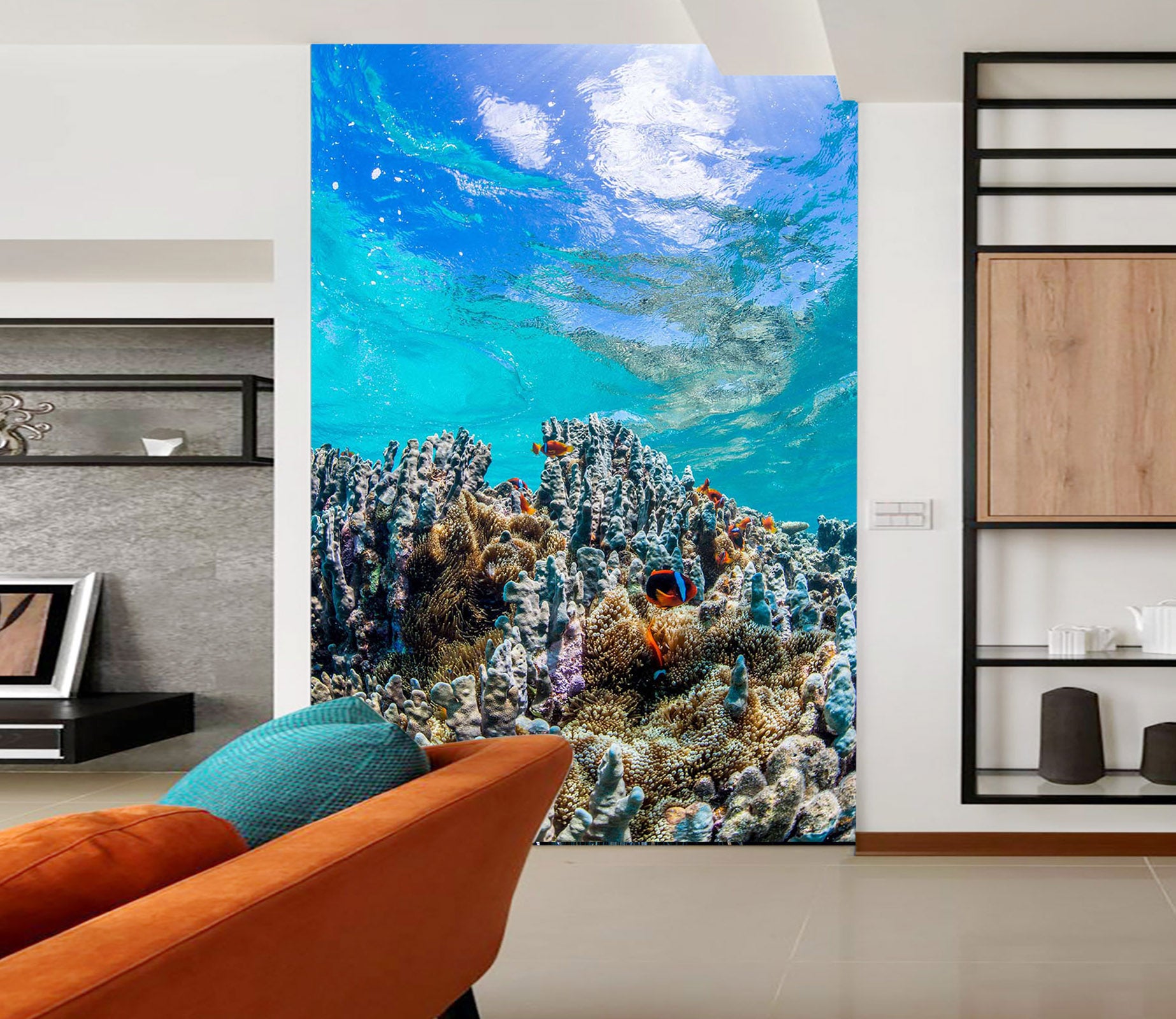 3D Submarine Coral 118 Wall Murals
