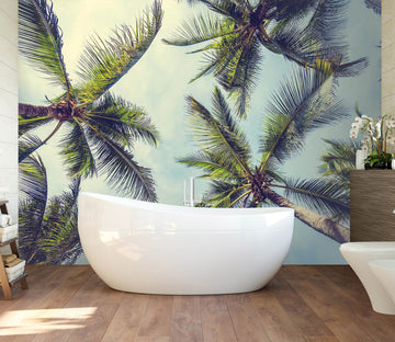 3D Coconut Tree 127 Wall Murals