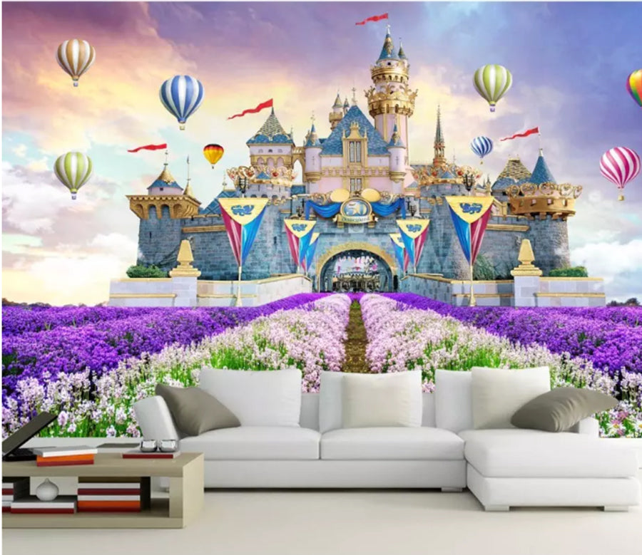 3D Color Castle 2019 Wall Murals