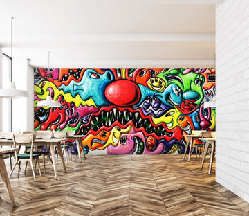 3D Color Room 1483 Wall Murals