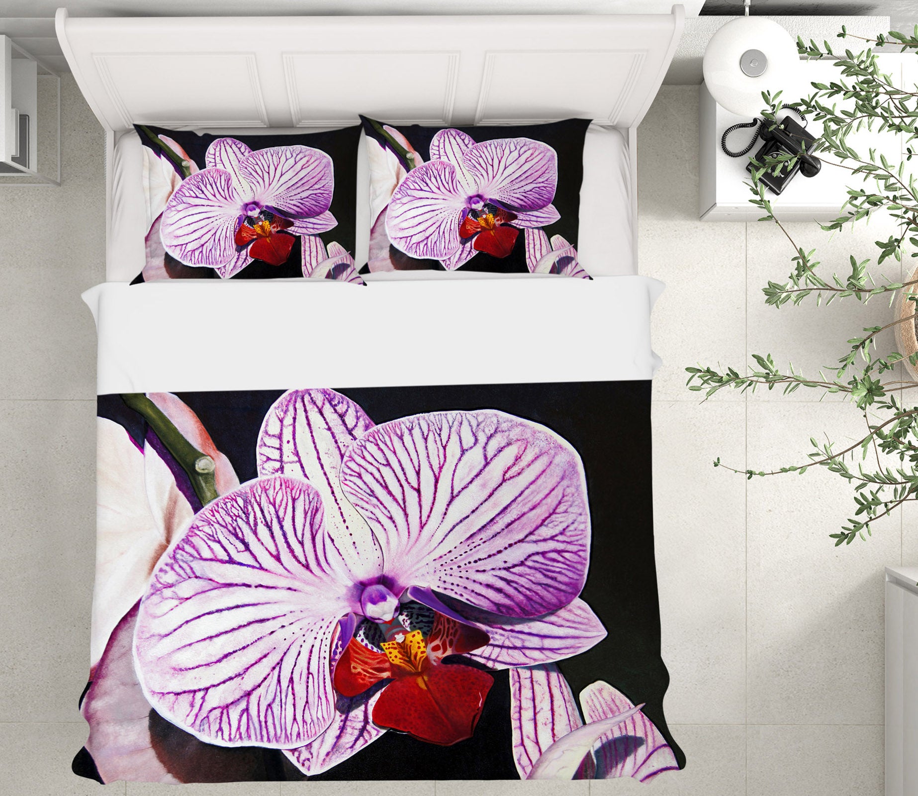 3D Flowers 11058 Matthew Holden Bates Bedding Bed Pillowcases Quilt