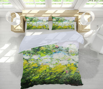 3D White Dandelion 1152 Allan P. Friedlander Bedding Bed Pillowcases Quilt