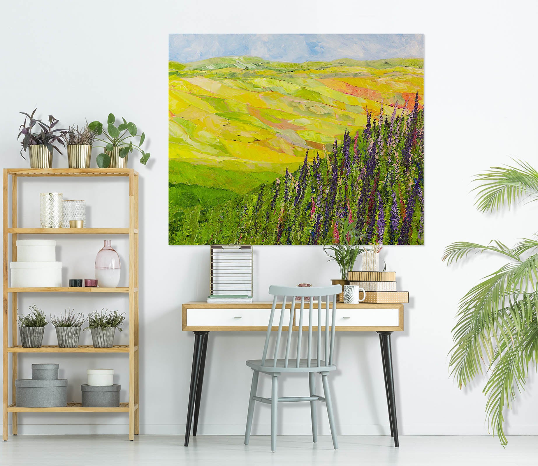 3D Misty Valley 156 Allan P. Friedlander Wall Sticker