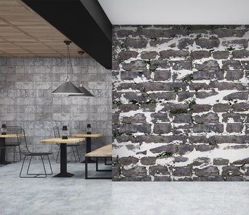 3D Grey Bricks 1435 Wall Murals