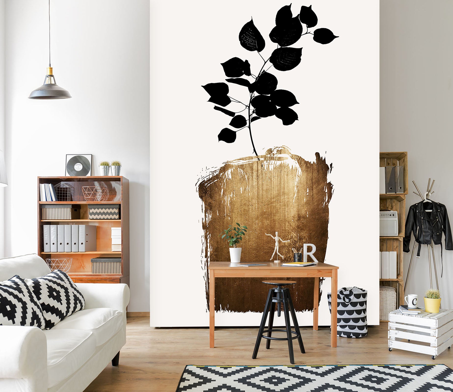 3D Little Sapling 1507 Boris Draschoff Wall Mural Wall Murals
