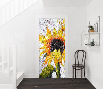 3D Sunflower 112206 Dena Tollefson Door Mural