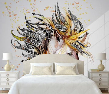 3D Abstract Horse 200 Wall Murals Wallpaper AJ Wallpaper 2 