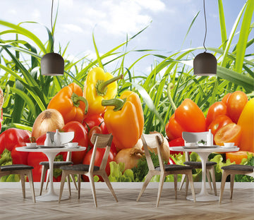 3D Fresh Vegetables 1481 Wall Murals