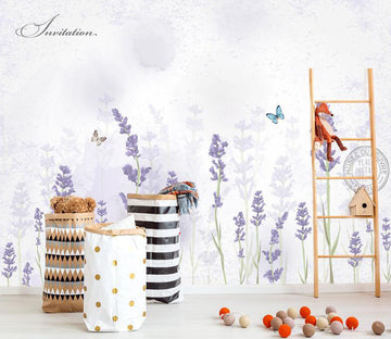3D Dream Lavender 856 Wall Murals