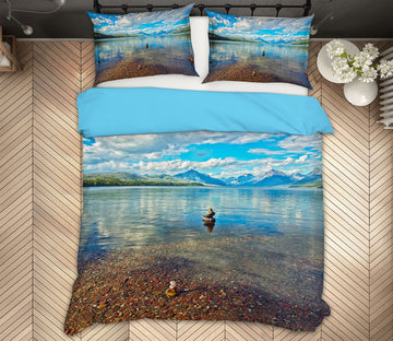 3D Clear Lake 2124 Kathy Barefield Bedding Bed Pillowcases Quilt