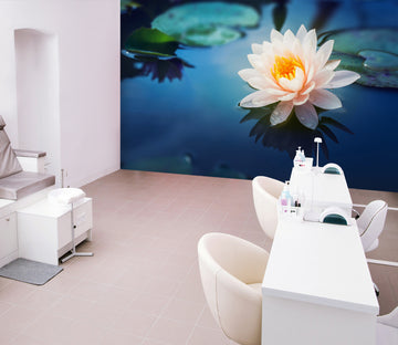 3D Lotus Bloom 384 Wall Murals