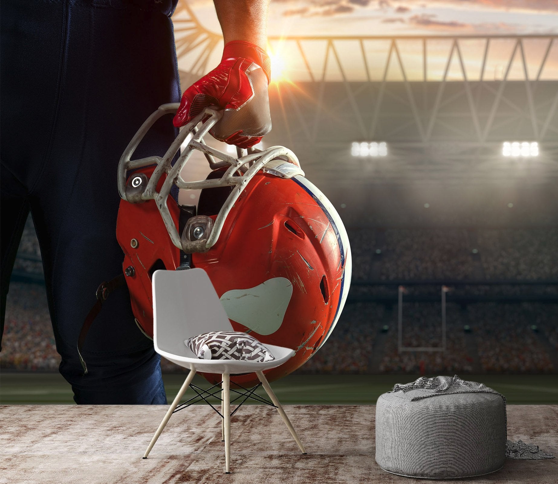 3D Football Helmet 176 Wallpaper AJ Wallpaper 2 