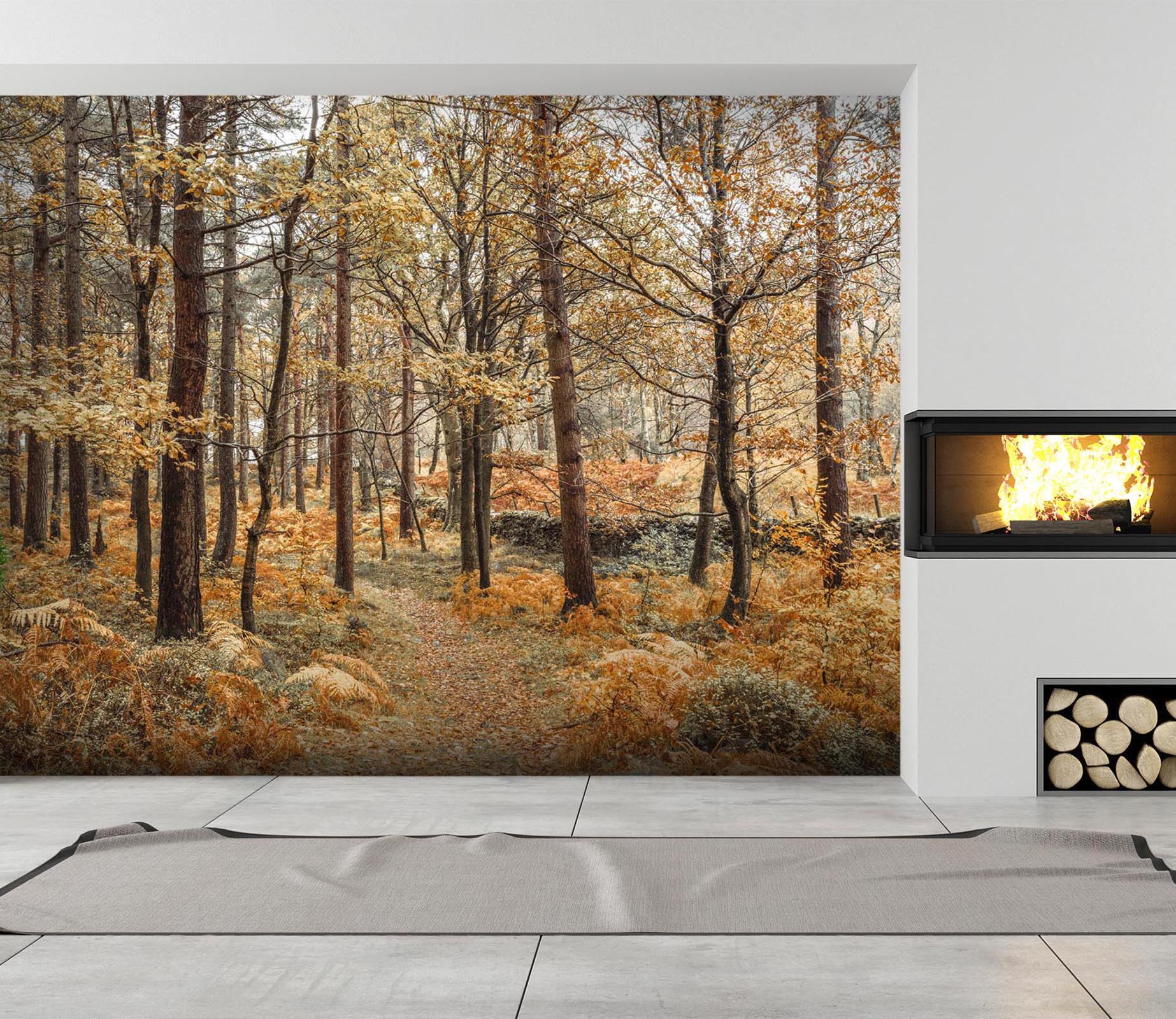 3D Maple Forest 054 Assaf Frank Wall Mural Wall Murals