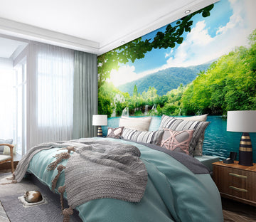 3D Scenic Lake 1652 Wall Murals