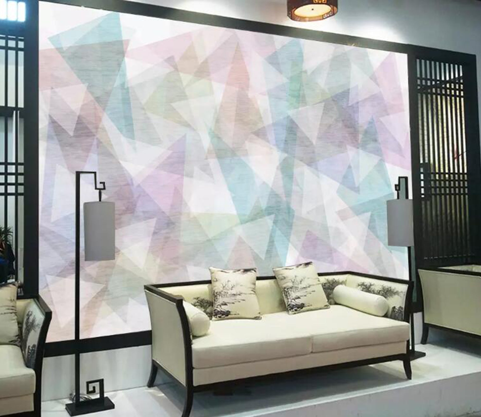 3D Color Geometry WG65 Wall Murals Wallpaper AJ Wallpaper 2 