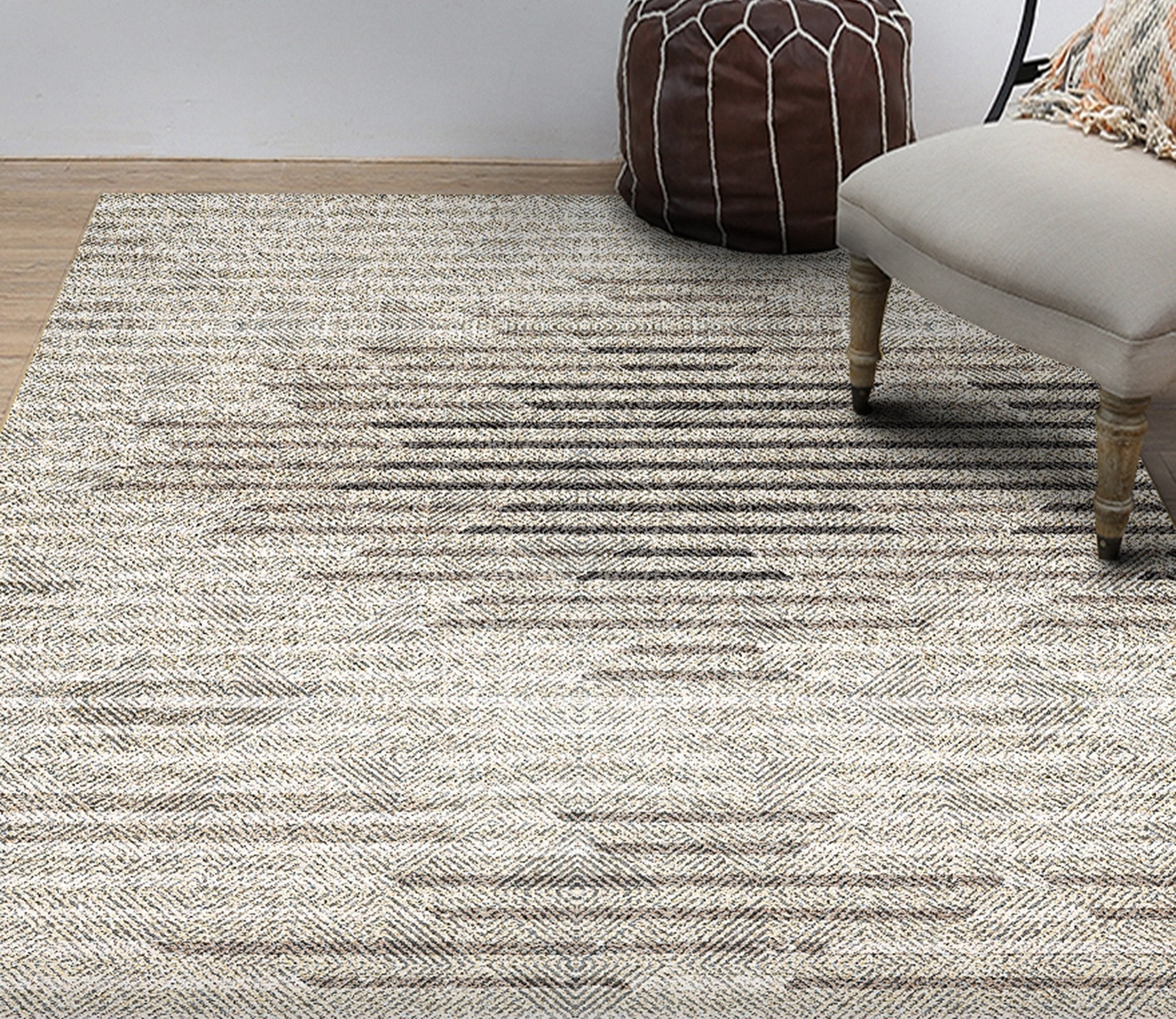 3D Mud Stripes WG238 Non Slip Rug Mat Mat AJ Creativity Home 