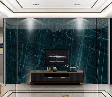 3D Dark Green Lines 163 Wall Murals