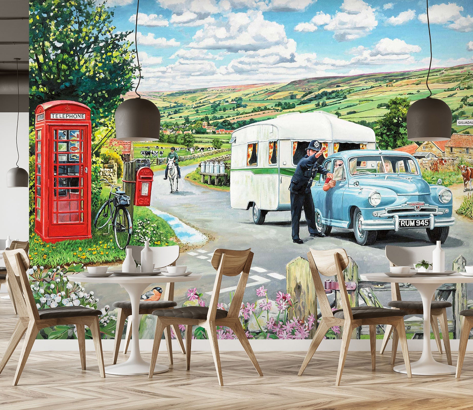 3D Directions 1019 Trevor Mitchell Wall Mural Wall Murals