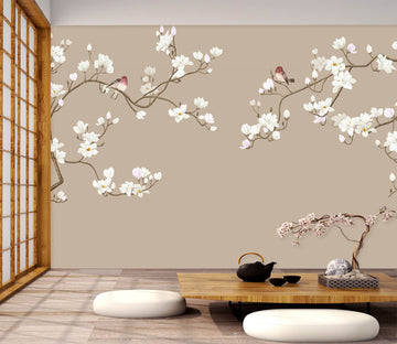 3D Peach Blossom 1439 Wall Murals