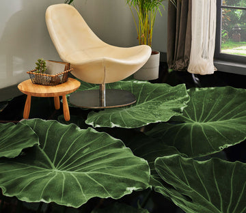 3D Large Lotus Leaves 1493 Floor Mural  Wallpaper Murals Self-Adhesive Removable Print Epoxy