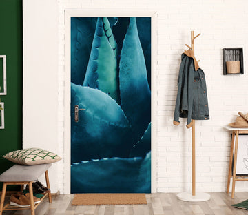 3D Plant Leaves 10132 Boris Draschoff Door Mural