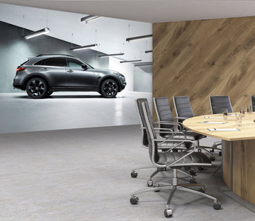 3D Light Car Field 007 Wall Murals