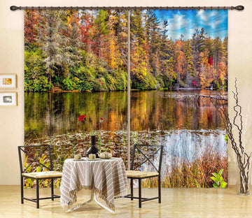 3D River Forest 5354 Beth Sheridan Curtain Curtains Drapes