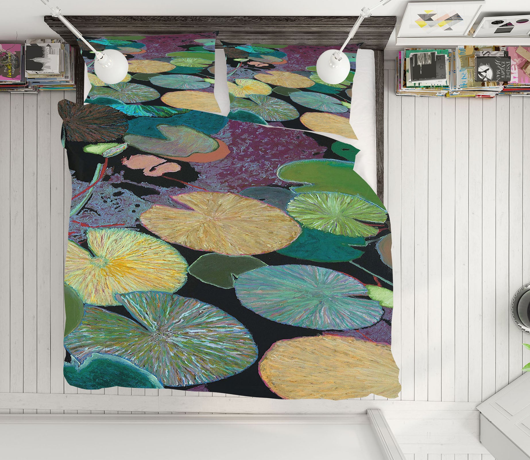 3D Secret Hideaway 1172 Allan P. Friedlander Bedding Bed Pillowcases Quilt