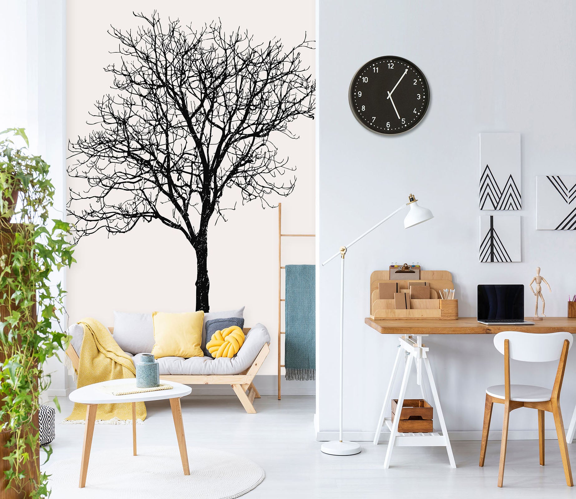 3D Dead Tree 1413 Boris Draschoff Wall Mural Wall Murals