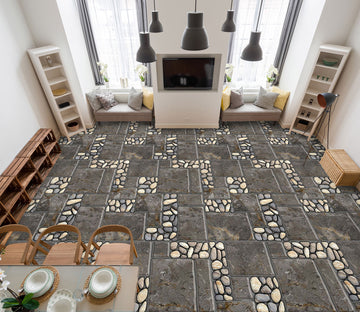 3D Creative Pebbles 475 Floor Mural  Wallpaper Murals Rug & Mat Print Epoxy waterproof bath floor