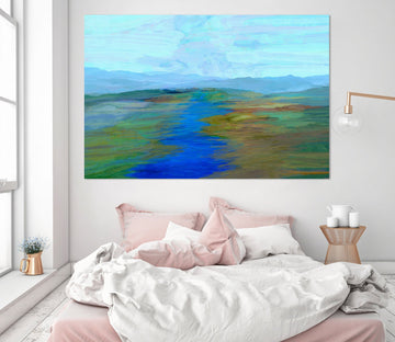 3D Blue Channel 015 Michael Tienhaara Wall Sticker Wallpaper AJ Wallpaper 2 