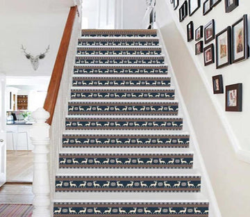 3D Elk 3069 Stair Risers Wallpaper AJ Wallpaper 