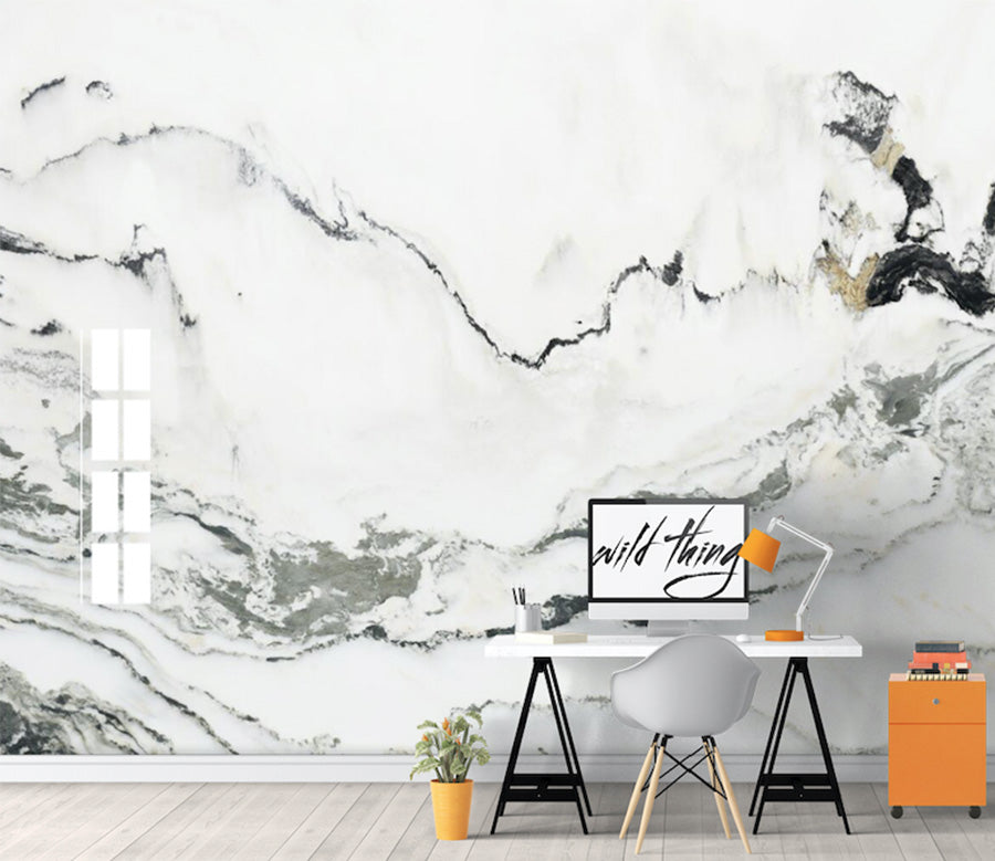 3D Black Pattern WG030 Wall Murals