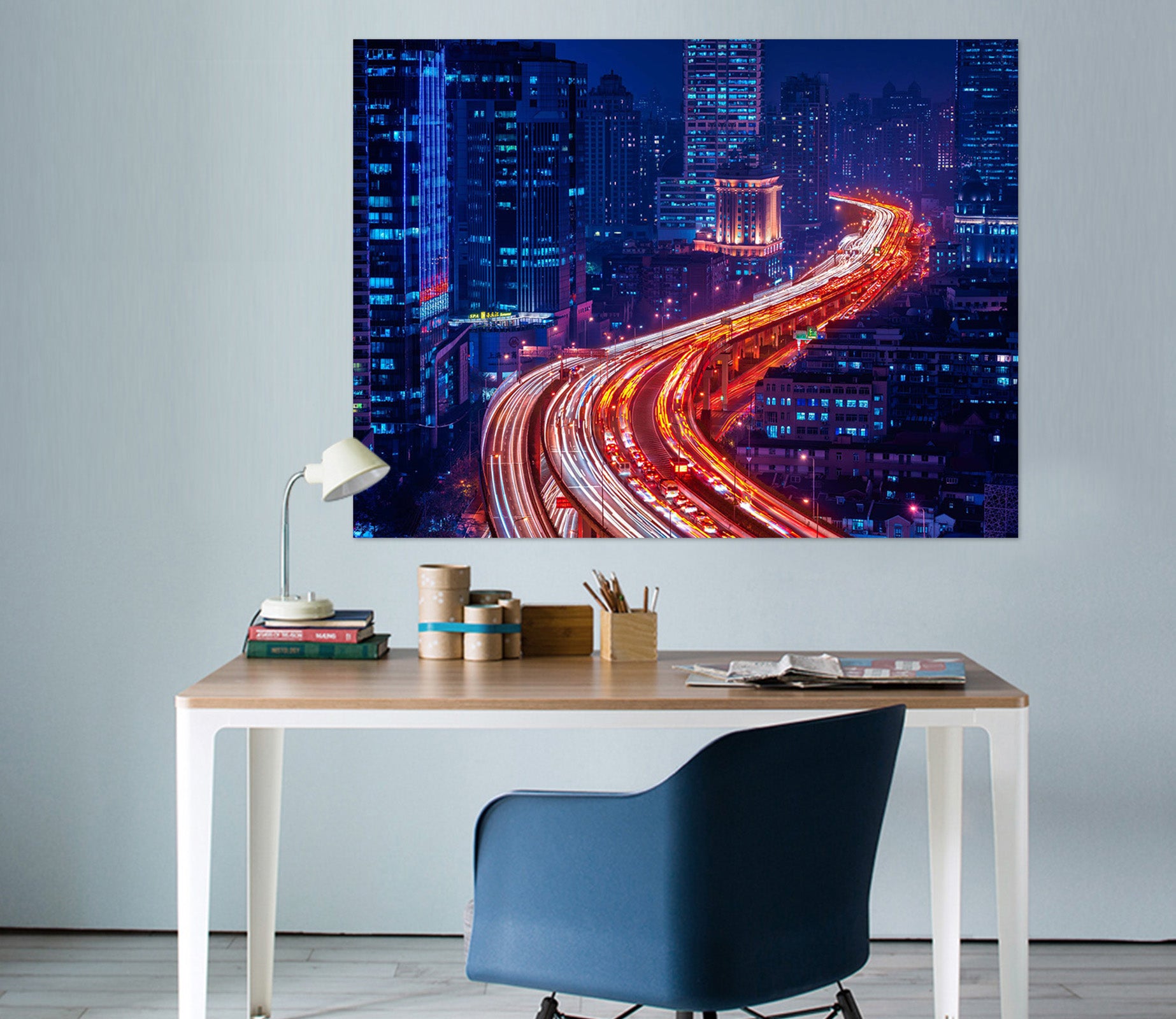 3D Snake Street 141 Marco Carmassi Wall Sticker