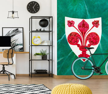 3D Badge Pattern 11122 Matthew Holden Bates Wall Mural Wall Murals