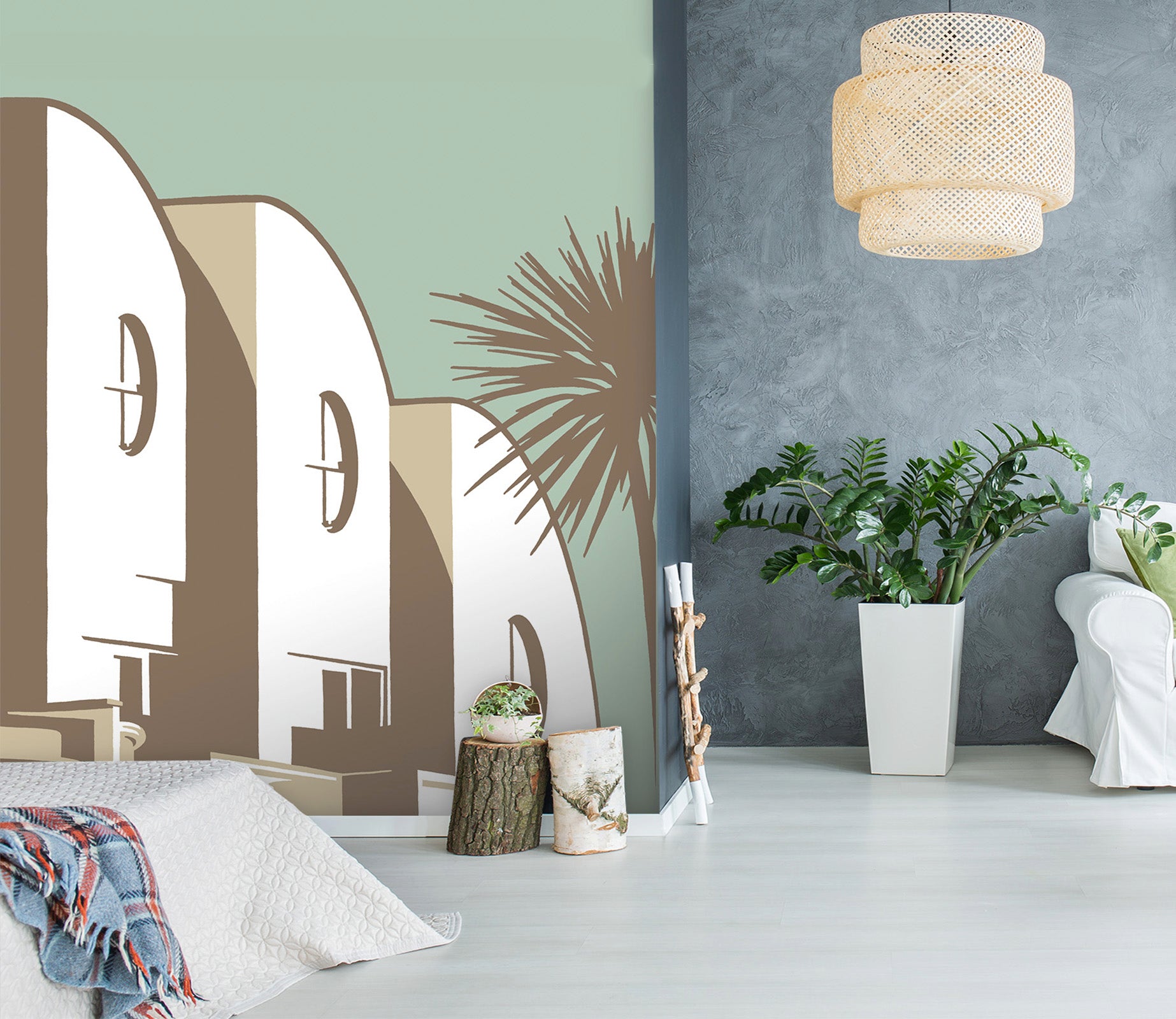 3D Sandbanks Banks Road 1053 Steve Read Wall Mural Wall Murals