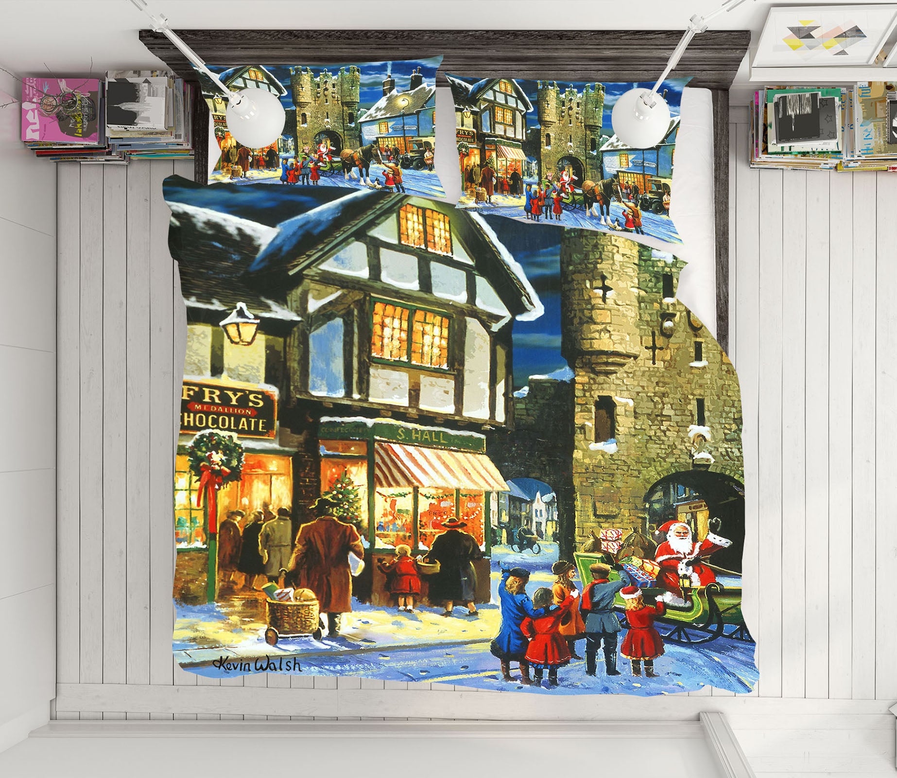 3D Christmas 12512 Kevin Walsh Bedding Bed Pillowcases Quilt