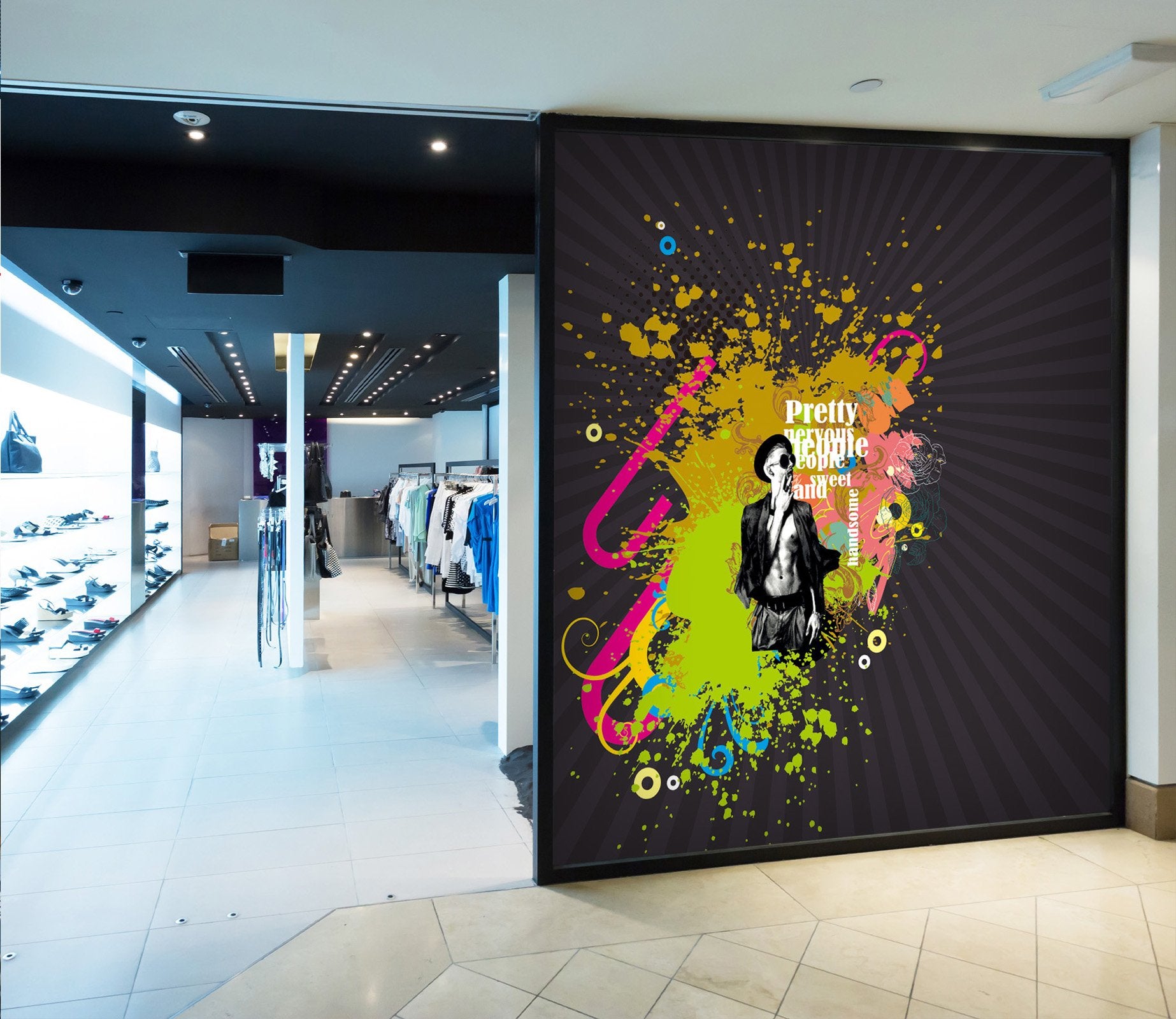 3D Abdominal Male 145 Wall Murals Wallpaper AJ Wallpaper 