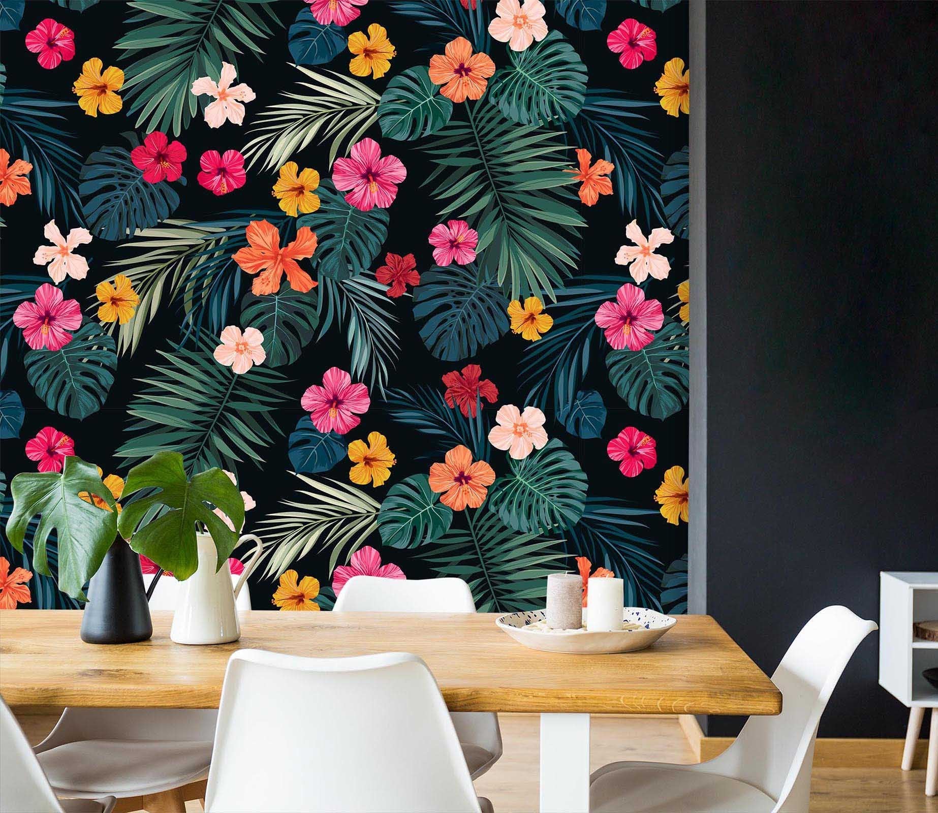 3D Pattern Leaves 676 Wallpaper AJ Wallpaper 2 