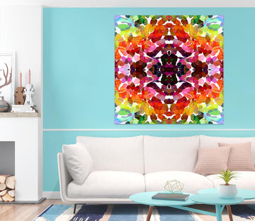 3D Color Pattern 012 Shandra Smith Wall Sticker