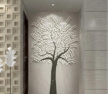 3D Modern Tree WC273 Wall Murals