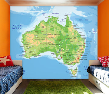 3D Map 57195 Wall Murals