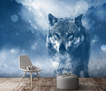 3D Snow Wolf 248 Wallpaper AJ Wallpaper 