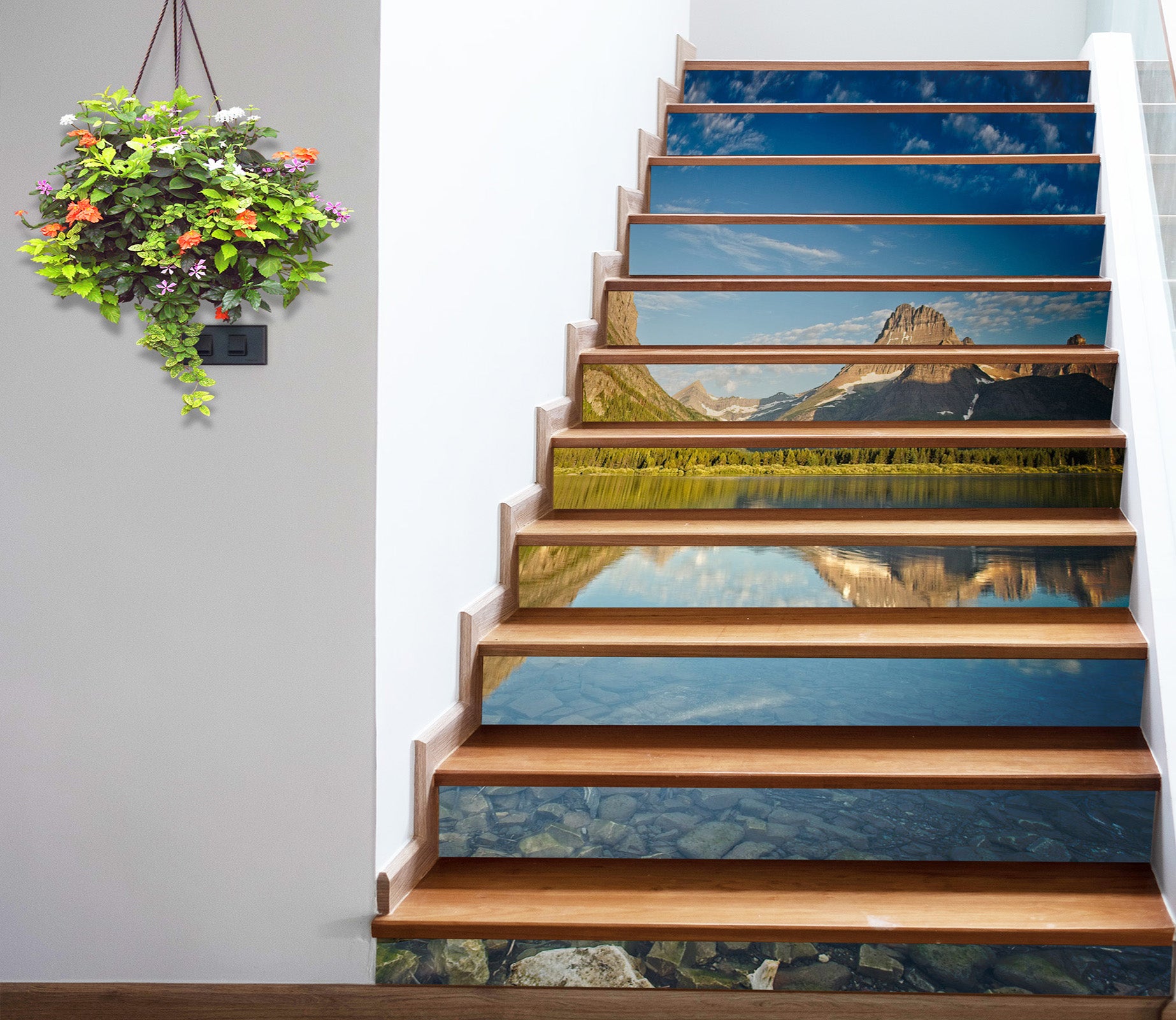 3D Lake Shadow 9912 Kathy Barefield Stair Risers