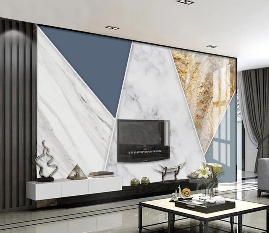 3D Four-color Stitching 201 Wall Murals